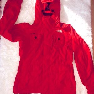 Red North Face Jacket